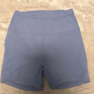 Women's Light Blue Bike Shorts